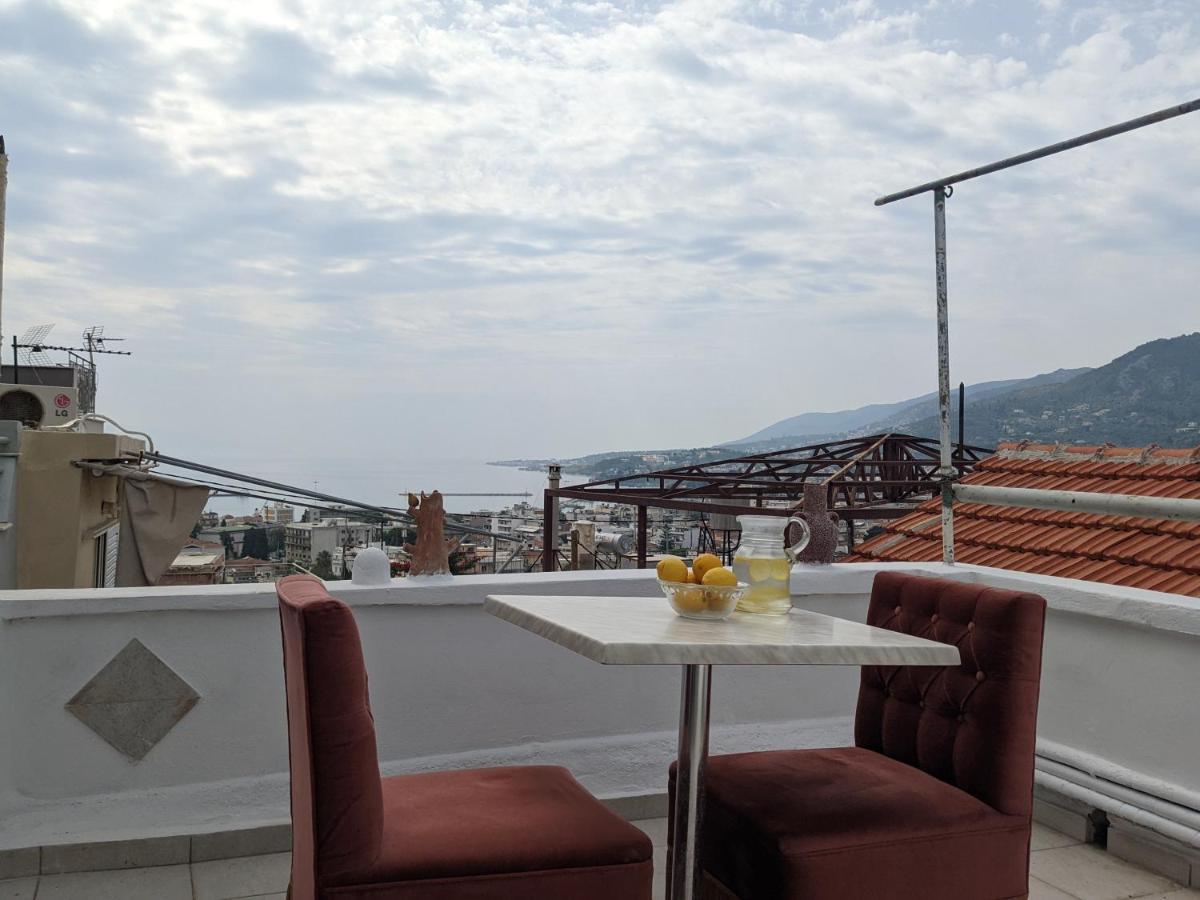 Best Sunset & Sunrise Budget Rooms Mytilene Bagian luar foto