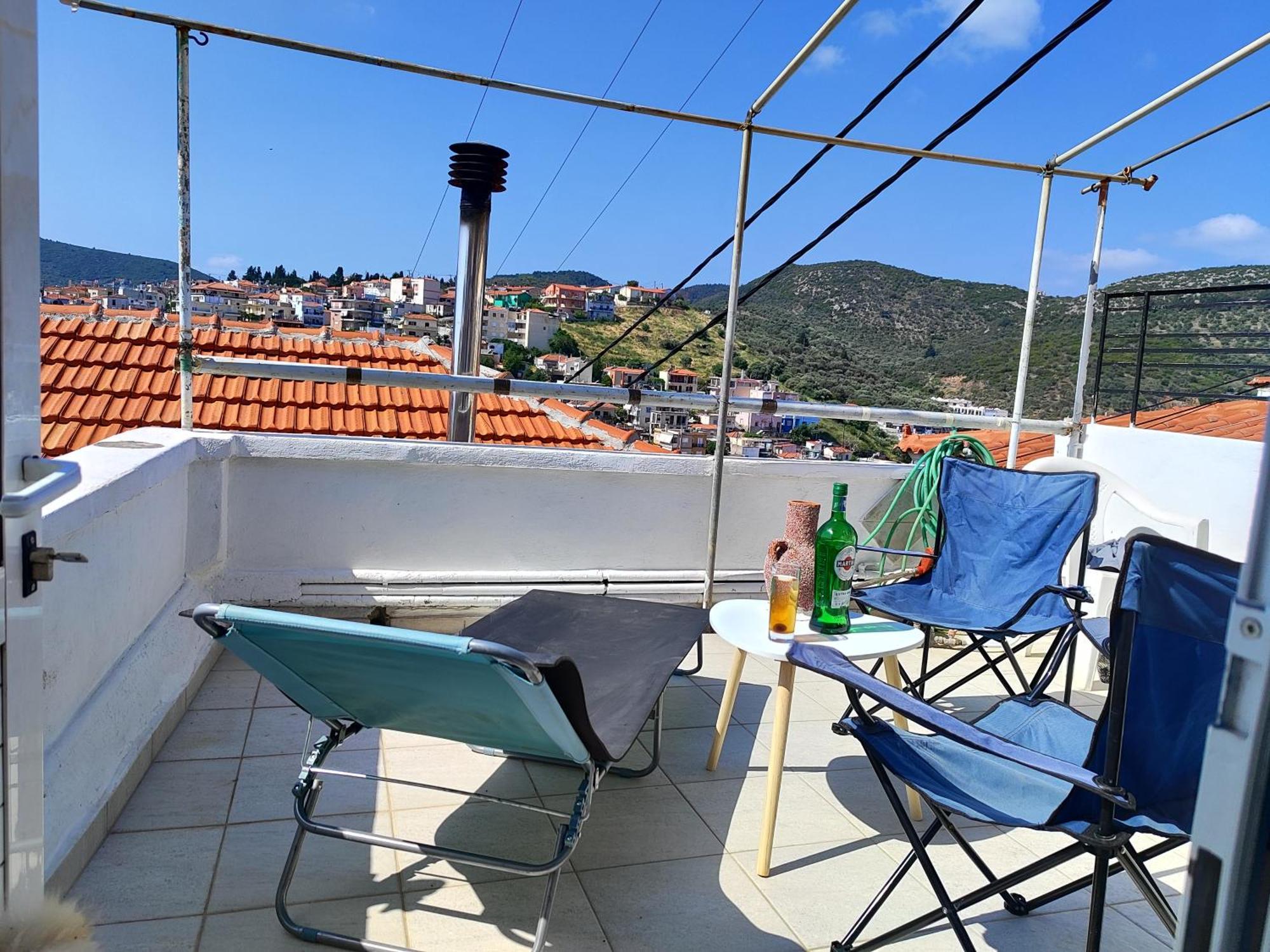 Best Sunset & Sunrise Budget Rooms Mytilene Bagian luar foto